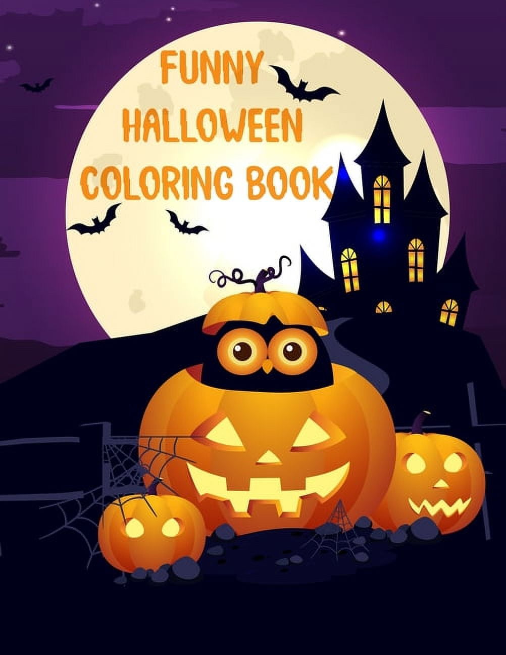 Funny Halloween Coloring Book Halloween Coloring Book For Toddlers And