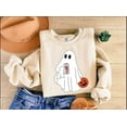 thumbnail image 1 of Funny Halloween Diet Coke Sweatshirt – Ghost Graphic Pullover for Diet Coke Lovers, 1 of 4