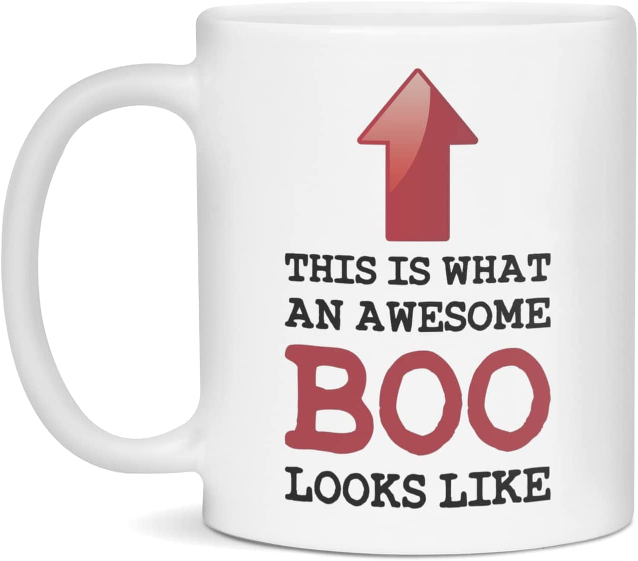 Funny Halloween Ghost Coffee Mug, This Is What An Awesome Boo Looks ...