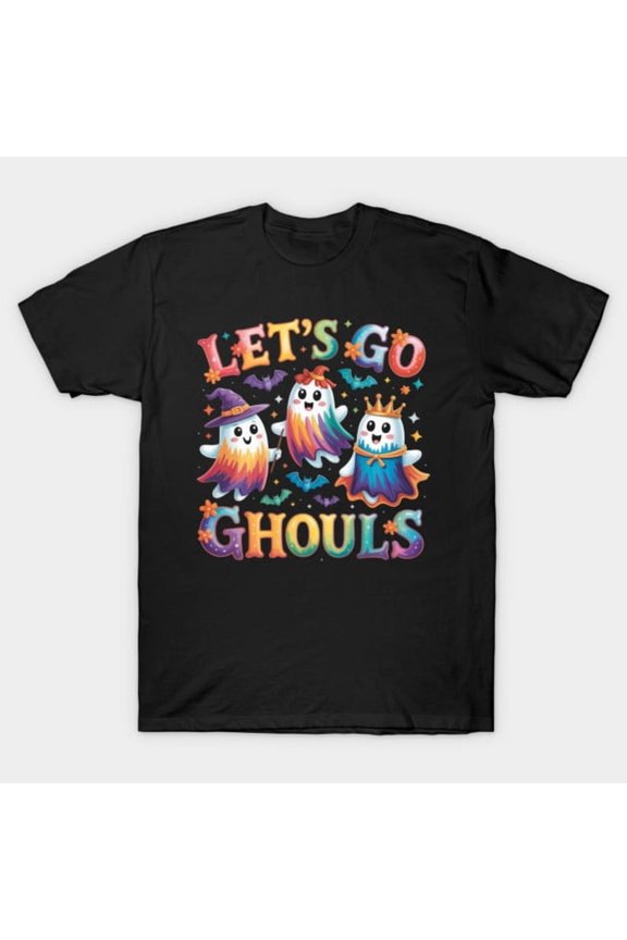 Funny Halloween Ghost Retro Paranormal Spirit Boo Simple Minimalist Art - Thoughtful Gift Idea G5590 T-Shirt, for men and women, Up to Size 5XL