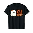 thumbnail image 1 of Funny Halloween Ghost This Is Boo Sheet T-Shirt, 1 of 5