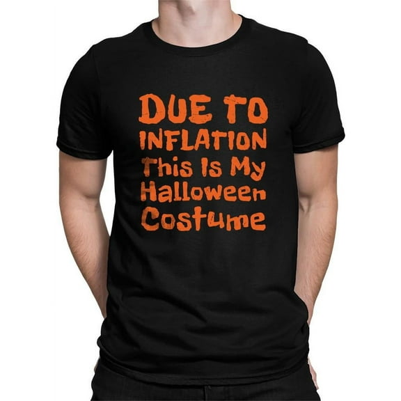 Funny Halloween Inflation Costume Graphic - Men's T-shirt