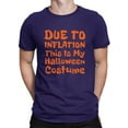 thumbnail image 1 of Funny Halloween Inflation Costume Graphic - Men's T-shirt, 1 of 4
