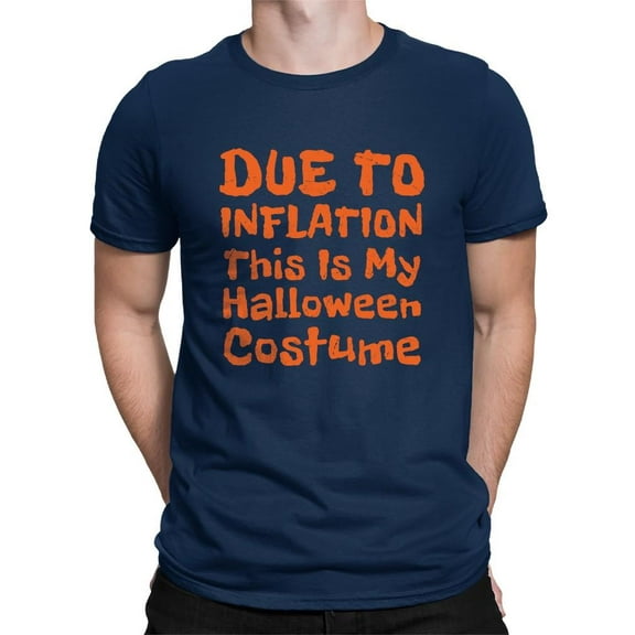 Funny Halloween Inflation Costume Graphic - Men's T-shirt