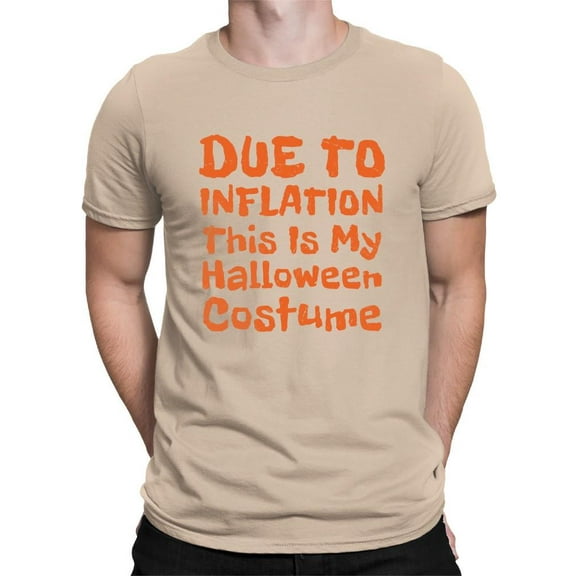 Funny Halloween Inflation Costume Graphic - Men's T-shirt