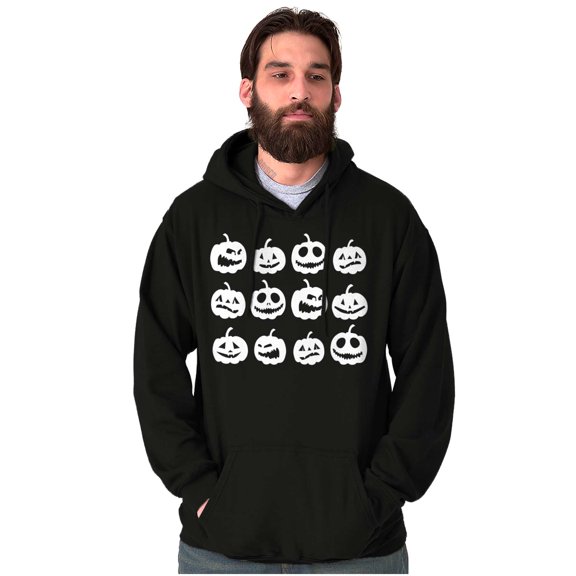 Funny Halloween Jack O Lanterns Hoodie Sweatshirt Women Men Brisco Brands S