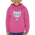thumbnail image 1 of Funny Halloween Kitten Hoodie Toddler -Image by Shutterstock,  2 Toddler, 1 of 4
