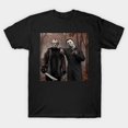 thumbnail image 1 of Funny Halloween Michael And Jason Tshirts M4114 Retro Horror Movie G5943 T-Shirt, for men and women, Up to Size 5XL, 1 of 2