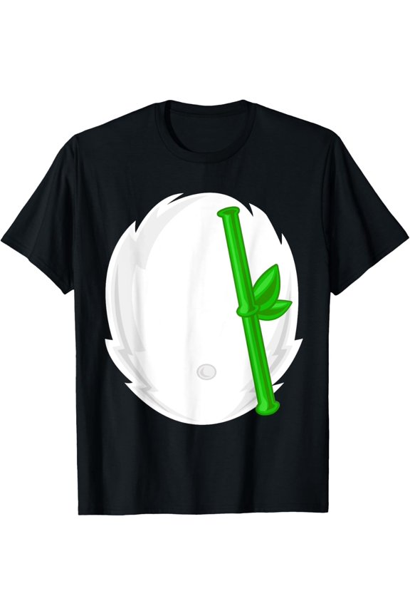 Funny Halloween Panda Shirt, Halloween Panda Costume T-Shirt