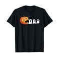 thumbnail image 1 of Funny Halloween Pumpkin Ghosts Jack o Lantern T-Shirt, 1 of 5