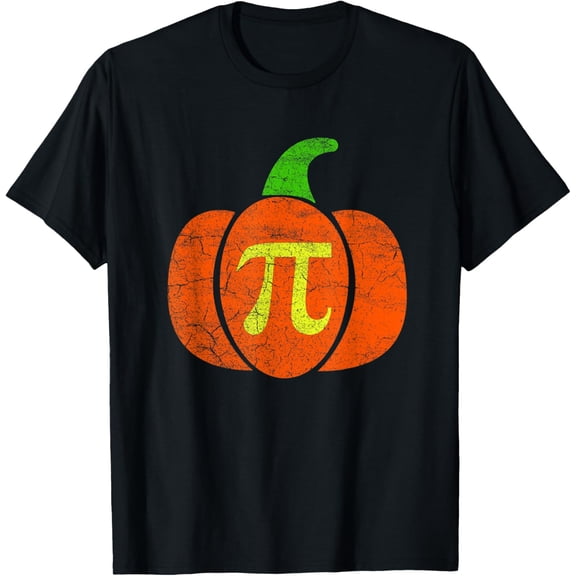 Funny Halloween Pumpkin Pi Pie Apparel, Fun Math Costume T-Shirt