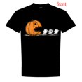 thumbnail image 1 of Funny Halloween Pumpkin T-Shirt, Spooky Graphic Tee, Casual Fall Tops，Round neck，Cute，cotton，black，S-5XL, 1 of 5