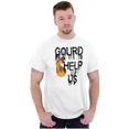 thumbnail image 1 of Funny Halloween Pun Gourd Help Us Men's Graphic T Shirt Tees Brisco Brands L, 1 of 4