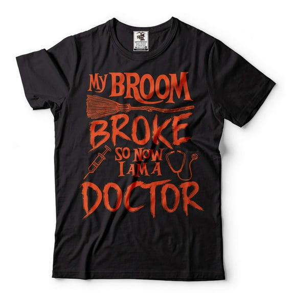Funny Halloween Shirt Halloween Doctor Costume I Am A Doctor Shirt Halloween Gifts (X-Large Black)