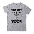 thumbnail image 1 of Funny Halloween Shirt Just Here For The Boos Shirt Halloween Humorous Gifts Skeleton Funny Shirt (XX-Large Grey), 1 of 6