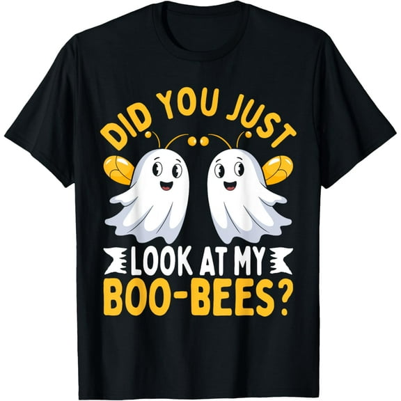 Funny Halloween bees Ghosts Did You Just Look At My Boo-Bees T-Shirt