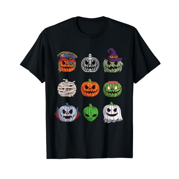 Funny Halloween costume Men Pumpkin characters T-Shirt