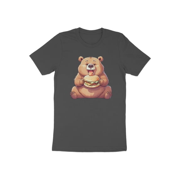 Funny Hamburger Burger Food Lover Foodie Teddy Bear Gift T-Shirt Hamburger Foodie Bear Birthday Holiday Presents Tshirt