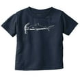thumbnail image 1 of Funny Hammerhead Shark Animal Pun Toddler Boy Girl T Shirt Infant Toddler Brisco Brands 5T, 1 of 1