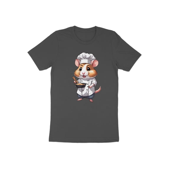 Funny Hamster Cook Chef Cooking Baker Foodie Culinary Gift T-Shirt Kitchen Culinary Cook Birthday Holiday Presents Men Women Kids Tshirt