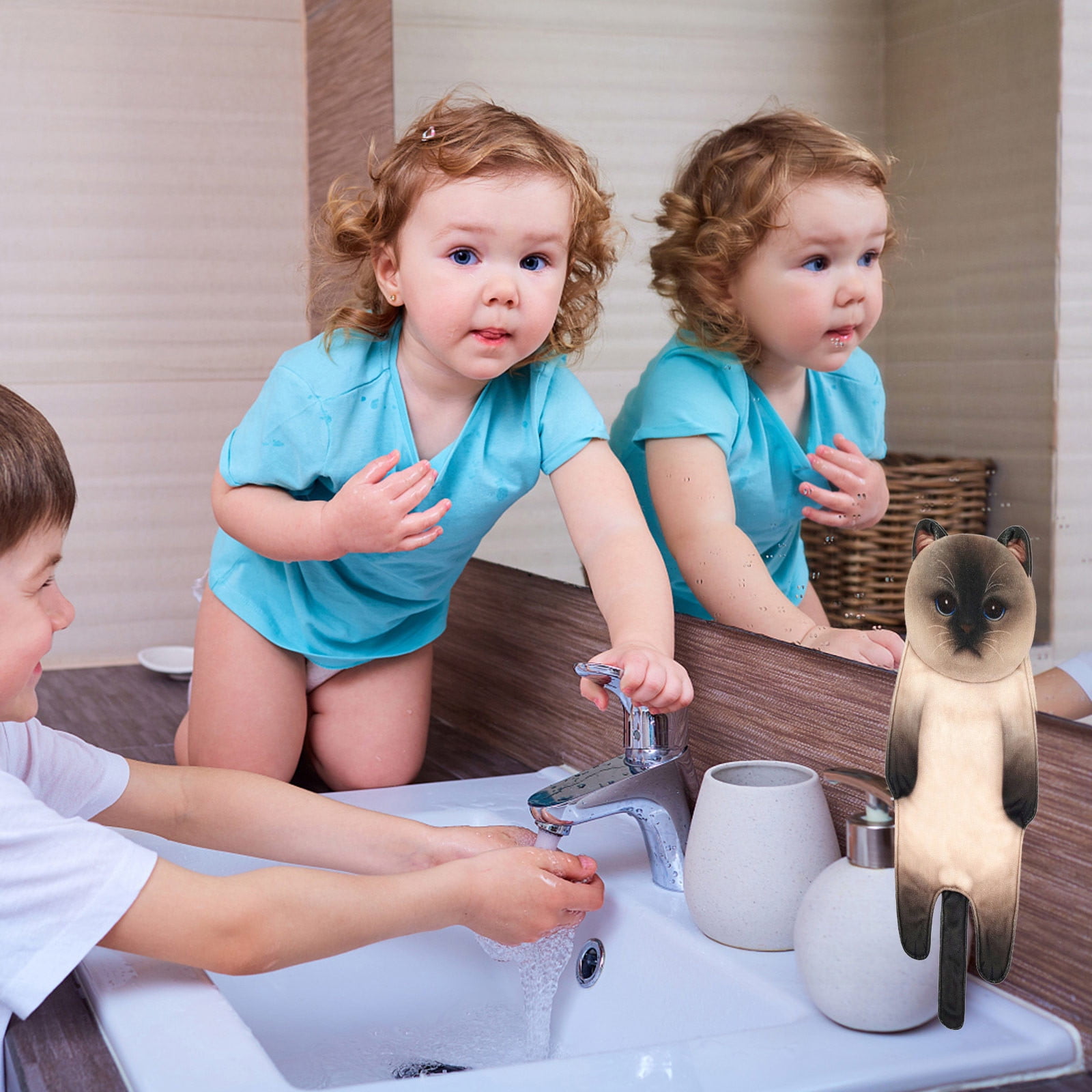 Funny Hand Towels For Bathroom Kitchen Decorative Decor Hanging