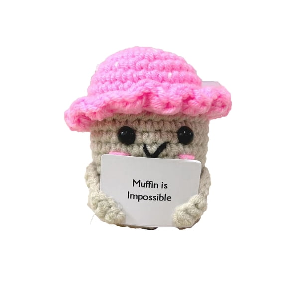 Funny Handmade Dolls With Positive Cards For Birthday Car Home 3 Months Baby Game Game for 2 Years Old Girl Games Girl 5 Years Female Games Girl 7 Years Female Finger Puppets Small Kitchen Children's