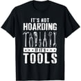 thumbnail image 1 of Funny Handyman Craftsman It's Not Hoarding If It's Tools T-Shirt, 1 of 3