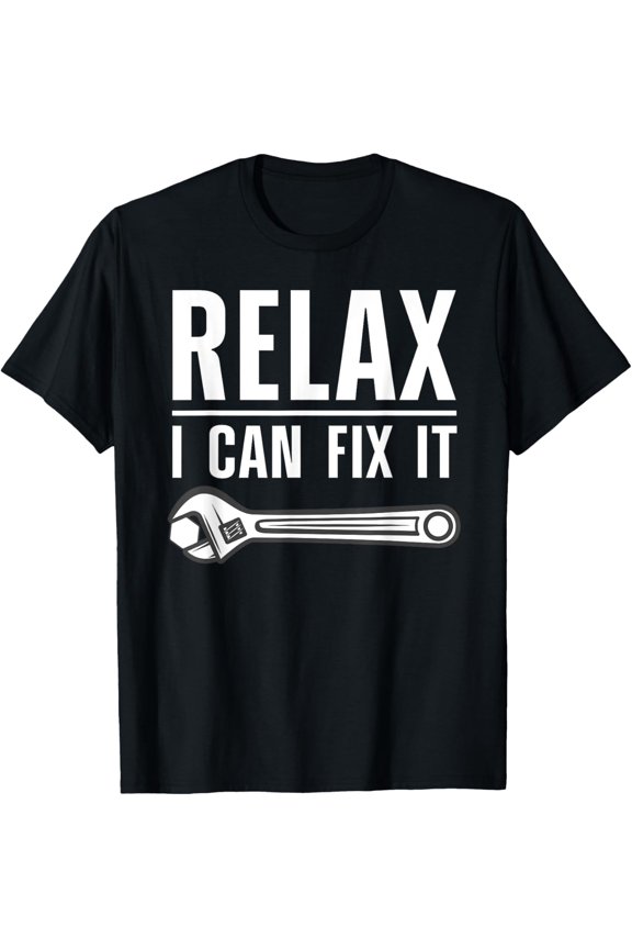 Funny Handyman Design For Men Women Handyman Repair Tools T-Shirt