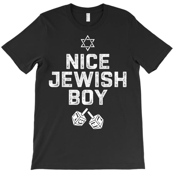 Funny Hanukkah Dreidel Star for Nice Jewish Boy Themed Holiday Graphic - High Quality G34175 Unisex T-Shirt, Up to Size 5XL