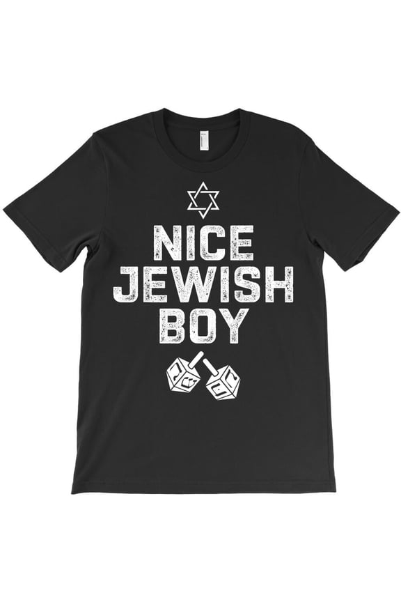Funny Hanukkah Dreidel Star for Nice Jewish Boy Themed Holiday Graphic - High Quality G34175 Unisex T-Shirt, Up to Size 5XL