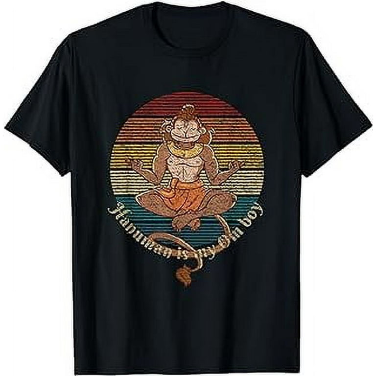 Funny Hanuman Is My Om Boy Hindu God T-Shirt Funny Hanuman Is My Om Boy Hindu God T-Shirt