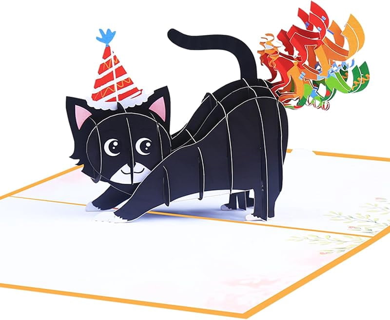 Funny Happy Birthday Pop Up Card, Sweet 3D Birthday Gift Box for Adults ...