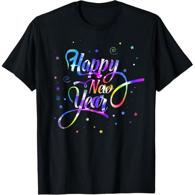 Funny Happy New Year 2025 Tie Dye NYE New Years Eve Party Style 4