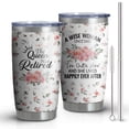 thumbnail image 1 of Funny Happy Retirement Gifts for Women Coworker Teacher Nurse, Retired Gifts for Women, Best Cool Retirement Gifts, 20 oz White Tumbler Cup, 1 of 5