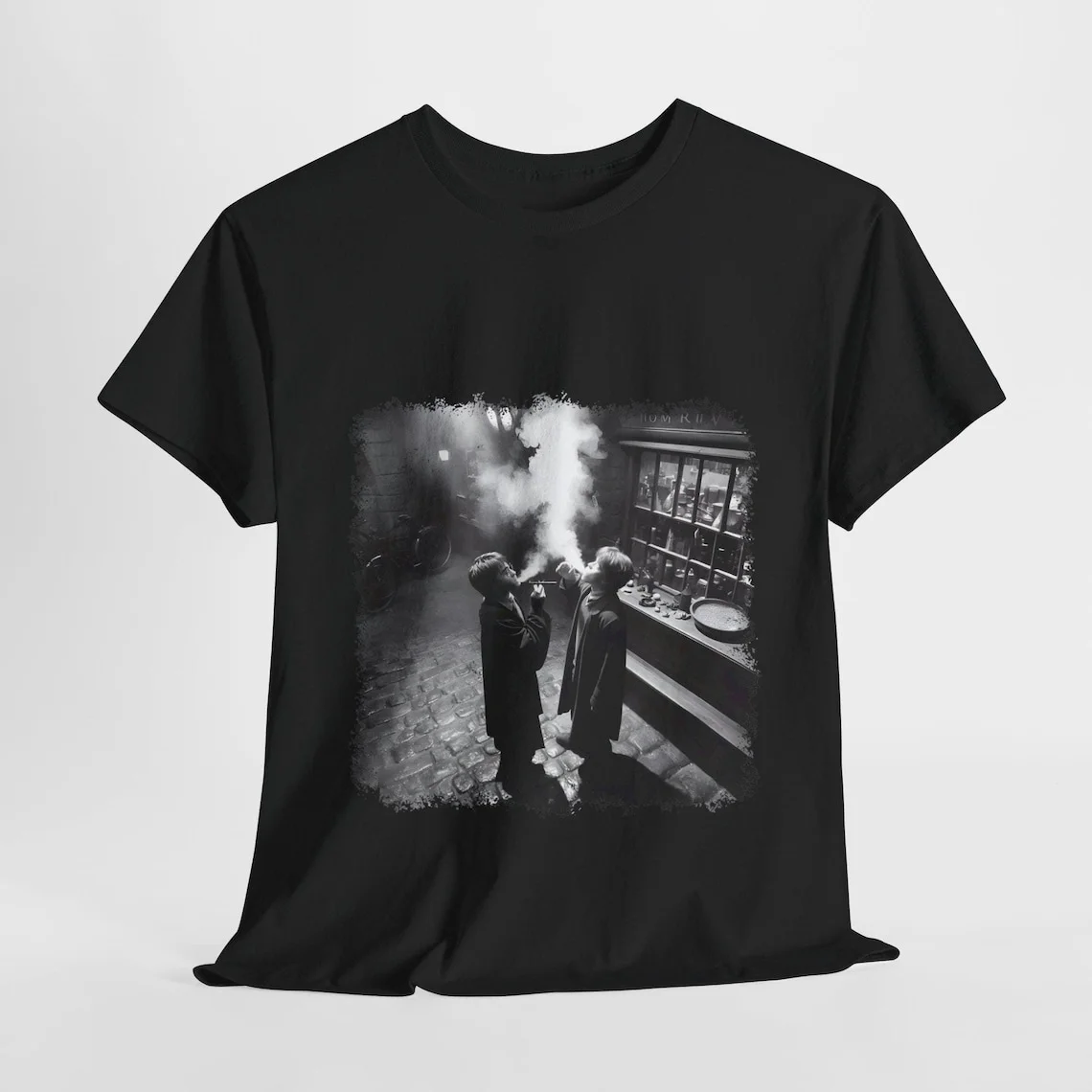 Funny Harry Potter and Ron Weasley Smoking at the Alley - Walmart.com