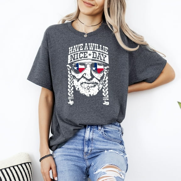 Funny Have A Willie Nice Day Country Music Summer Vintage Unisex T-Shirt