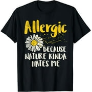 Funny Hay Fever Humor Allergies Pollen Allergy Awareness T-Shirt