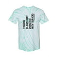 thumbnail image 1 of Funny Head Tilt Quote Tie-Dye Cyclone Men -Smartprints Designs, Male Small, 1 of 2