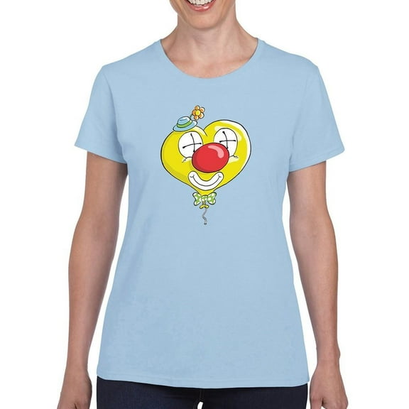 Funny Heart T-Shirt Women -Engin Selcuk Designs, Female Medium