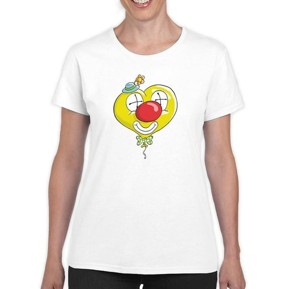 Funny Heart T-Shirt Women -Engin Selcuk Designs, Female XX-Large