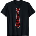 thumbnail image 1 of Funny Heart Tie Valentines Day T-Shirt, 1 of 4
