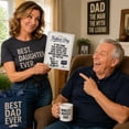 thumbnail image 1 of Funny Heartfelt Father’s Day Card, Blank Inside Greeting Card for Dad, Stepdad, Grandpa, and Father Figures with Envelope, 1 of 9