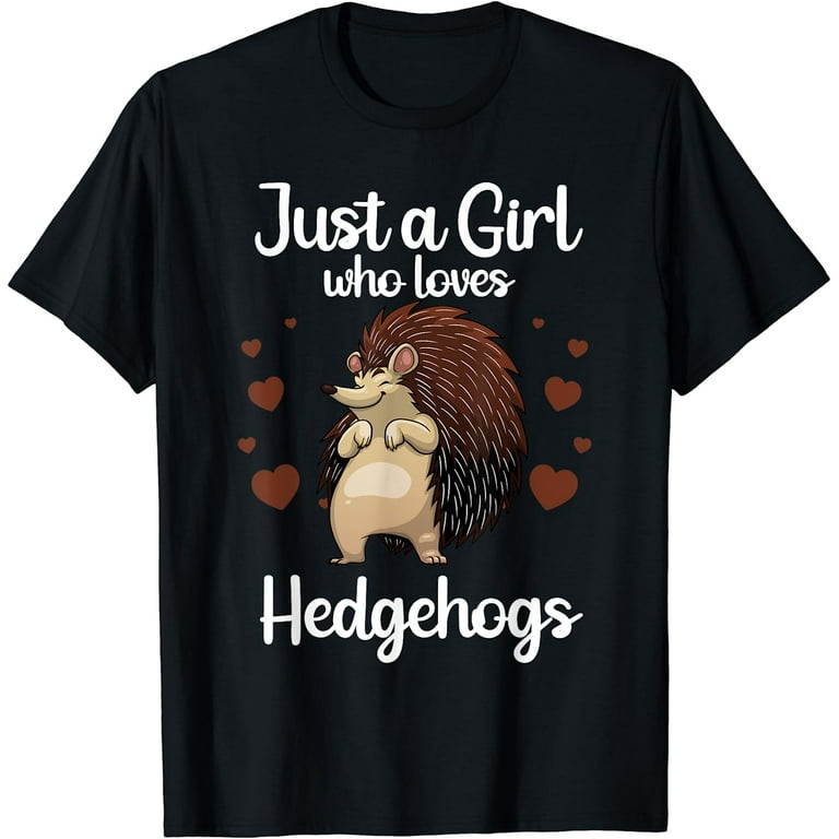 Not A Hugger Shirt, Hedgehog T Shirt For Women Teens & Kids Not A Hugger Shirt, Hedgehog T Shirt For Women Teens & Kids