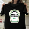 thumbnail image 1 of Funny Heinz Mustard Halloween Group Costume Graphic Unisex T-Shirt, Food Themed Gift G0990, Up to Size 5XL, 1 of 2