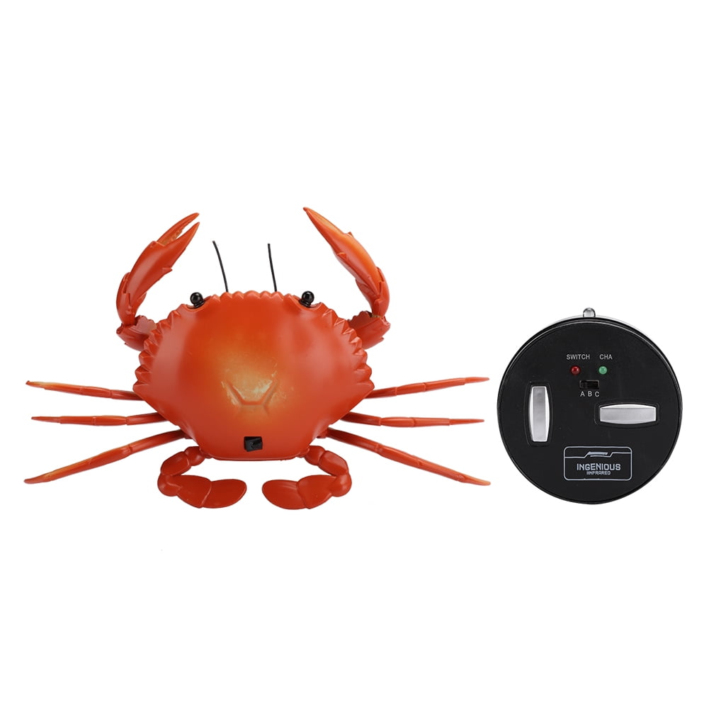 Funny High Simulation Remote Control Infrared Animal Crab Kid Trick 