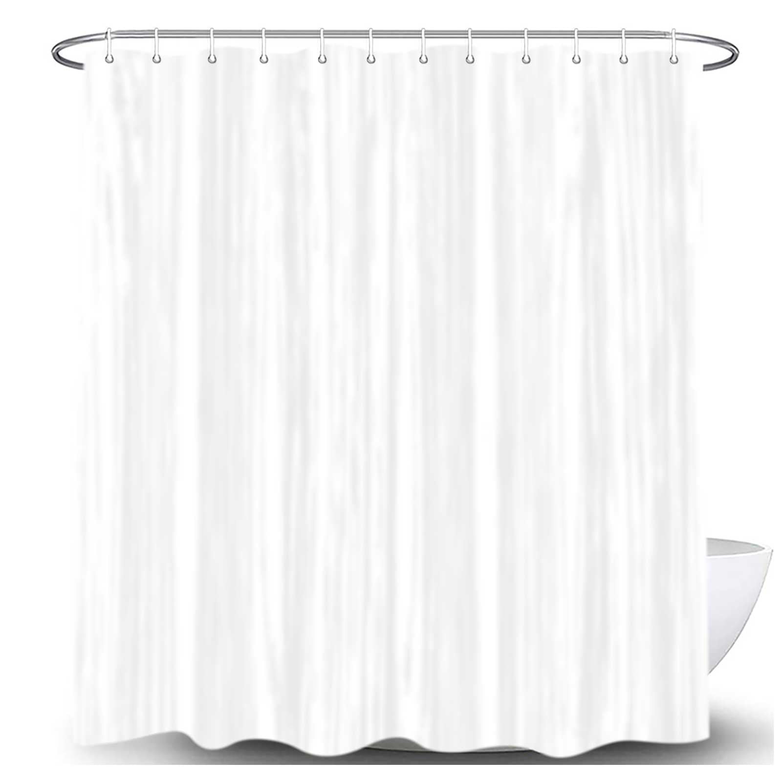 Funny Highland Cow Shower Curtain, Rustic Barn Door Shower Curtain for Bathroom, Western Farmhouse Country Shower Curtain, Farm Animal Bath Curtain Bathtub Accessories with Hooks,70X70IN