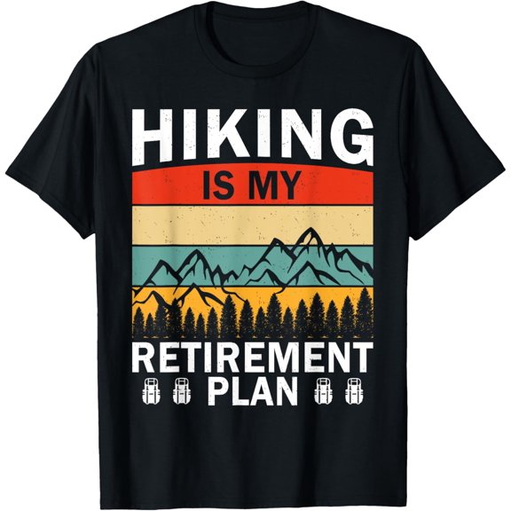 Funny Hiking Tee For Men Women Outdoor Hike Mountain Hiking T-Shirt