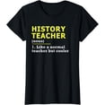 thumbnail image 1 of Funny History Teacher T-Shirt, 1 of 3