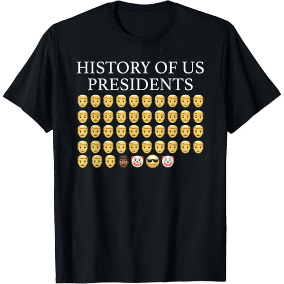Funny History of U.S. Presidents T-Shirt Shirts
