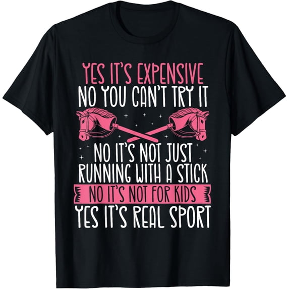 Funny Hobby Horsing Cute Girl T-Shirt All Size S-5Xl